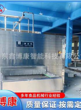 大型隧道式速冻机食品海鲜肉类速冻设备-30℃超低温冷动设备