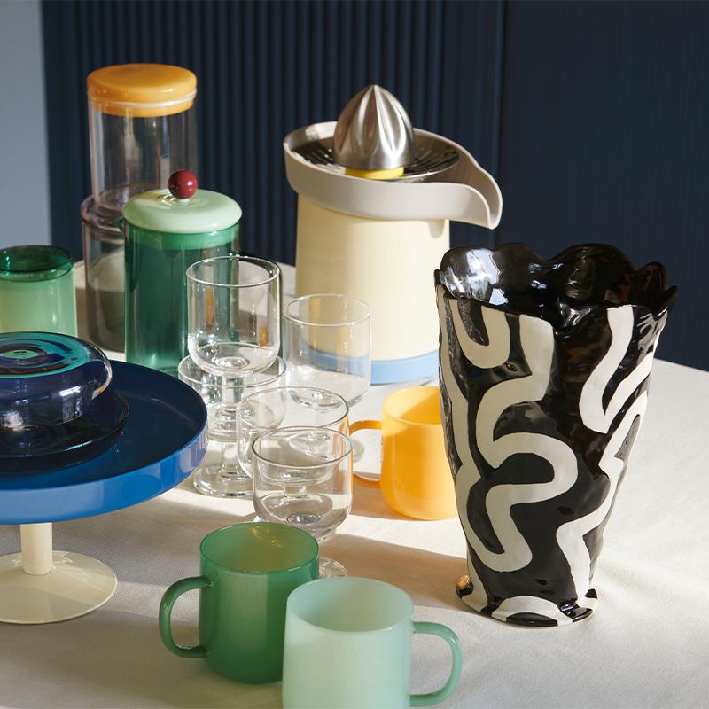 现货HAY Jessica Hans Vase 花瓶手工不规则花器陶瓷北欧居家桌面 - 图2