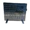 Table storage hole board, no need to punch the shelf hole, electric 02 brain table, iron art decorative bookshelf, creative hole board