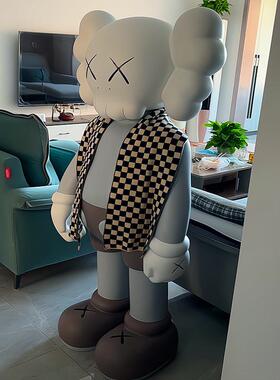 暴力熊摆件大号轻奢网红公仔雕塑客厅落地大型坐姿摆设卡通装饰品