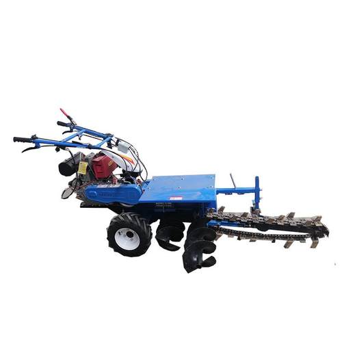 小型柴油开沟机配件 农用深沟链条开槽器 水田开沟机起垄机 - 图3