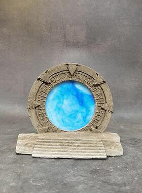 正品东莞手水泥洞树脂鱼缸门景观摆件工集科幻时空门虫星星际门