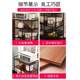 Kitchen storage rack floor-standing multi-layer wheeled movable fruit and vegetable basket trolley microwave oven storage rack