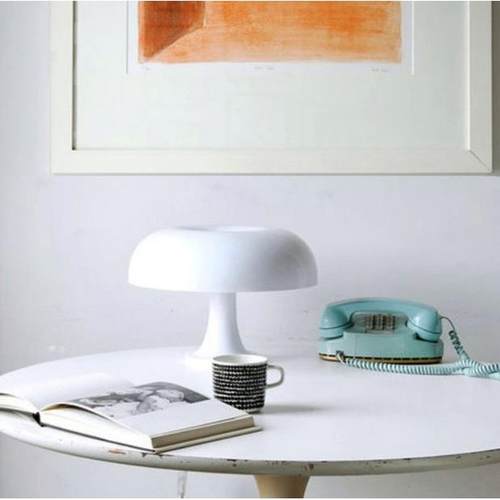 经典丹麦蘑菇台灯现代简约北欧设计师样板房卧室床头书桌网红台灯 - 图2