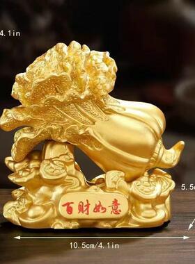 节节高如意财富白菜摆件装饰摆件