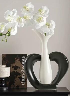 中古风蝴蝶兰摆件轻奢档高级感众电视居柜装1001小饰品客厅家玄高