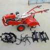 Effect garden greenhouse small chain track micro tiller hand-held tiller tiller corn field mountain weeder