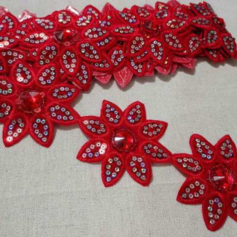 亮片长条刺绣布贴 演出服装戏曲辅料配饰边DIY舞台装饰烫片边,淘宝优惠券,粉丝福利购,淘宝优惠卷