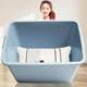 Extra-large storage box for household large capacity plastic finishing box for extra large storage box