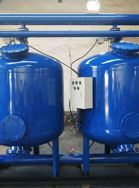 爪式布水器40m³/H浅层砂过滤器 循化水旁滤器速过滤器多并联