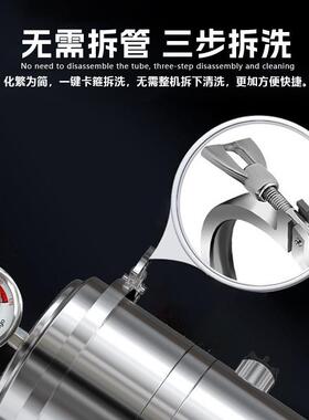 免拆管农村井水全屋超滤净水器家用黄泥水自来水不锈钢前置过滤器