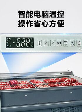 鲜肉设备冷藏展示柜直冷风冷大容量超市生鲜保鲜冰柜商用冷冻柜