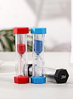 六角防摔塑料30秒沙漏1分钟计时器儿童礼物创意玩具60秒倒计时.