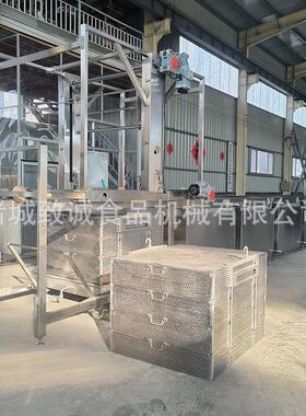 5吨 卤煮锅 燃气多联卤煮设备 自动出料大鹅卤煮锅 304材质