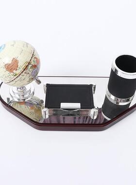 采购产品地球仪饰品，书桌笔筒饰品，名片盒，出口物品，支持定制