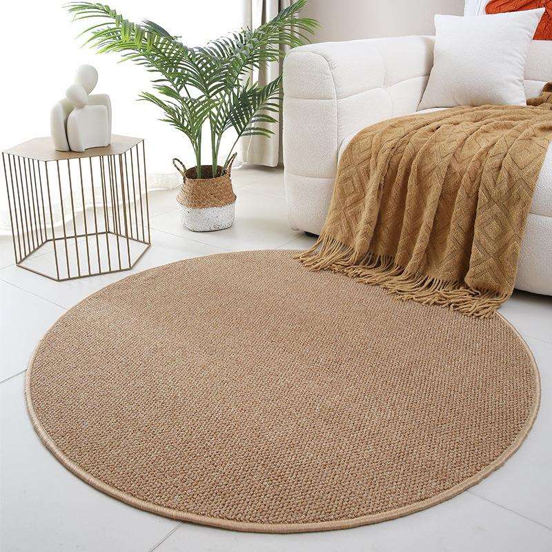 Imitation sisal entrance door floor mat, carpet, living room, studio, photo shoot, sofa, bedroom, bedside bay window, cat scratching board mat