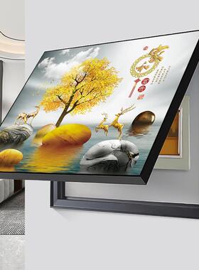 背景布配电盒电线盒挂画装饰画家用空开箱盖子盖板电表箱遮丑墙上