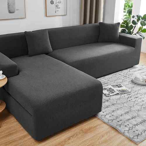 P66D防水沙发套罩夏季全包防猫抓弹力现代简约贵妃双人沙发套防尘 - 图1