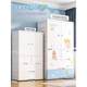Drawer-style thickened baby storage cabinet baby wardrobe children's clothing multi-layer storage cabinet plastic household snack cabinet