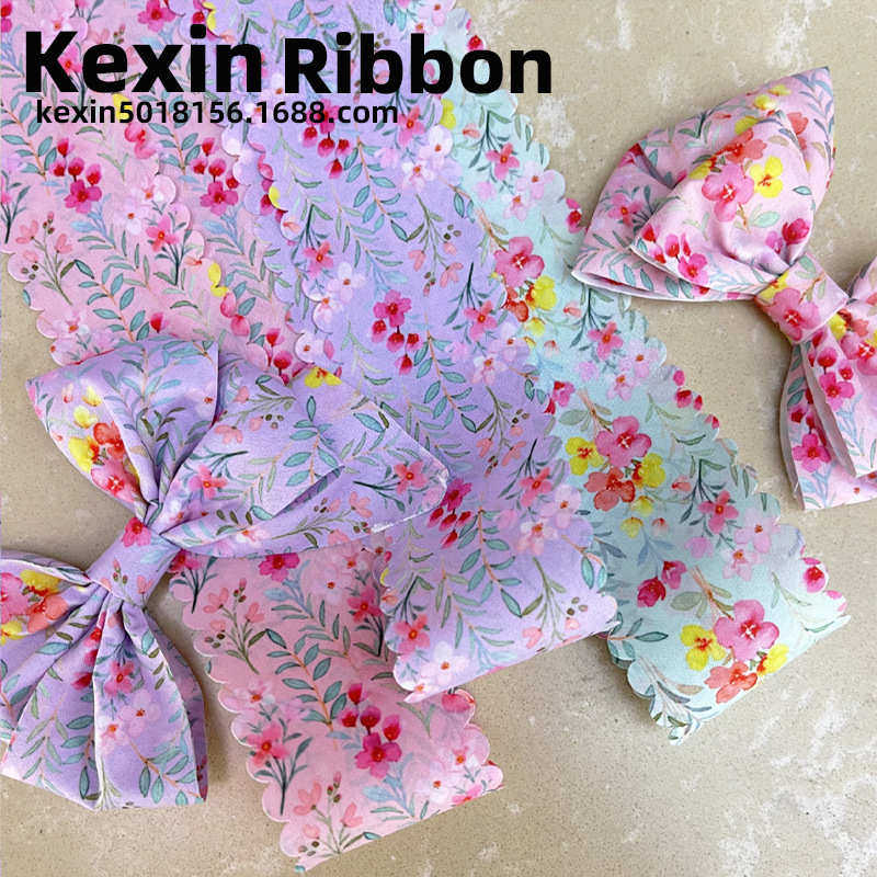 科信织带双面水彩印花带 手工diy发饰蝴蝶结材料 辅料帽子配饰,淘宝优惠券,粉丝福利购,淘宝优惠卷