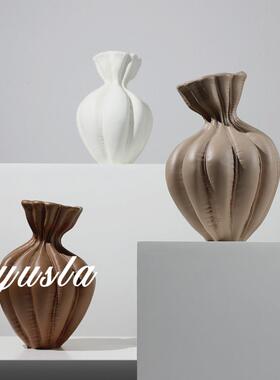 中古ACS干花瓶插法板式古客厅茶几别墅餐厅吧台柜样复房软装饰品