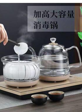 功夫茶台烧水保温玻璃茶具茶壶茶吧机底部抽水全自动上水壶电茶炉