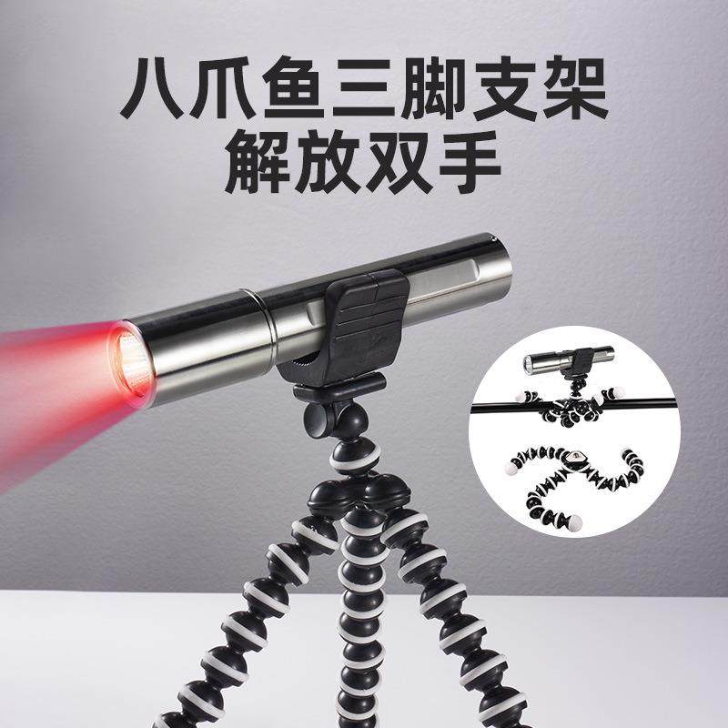 跨境ED红光L手电筒regd照明设备lih100C-B5Ht导光60660850红外线 - 图2