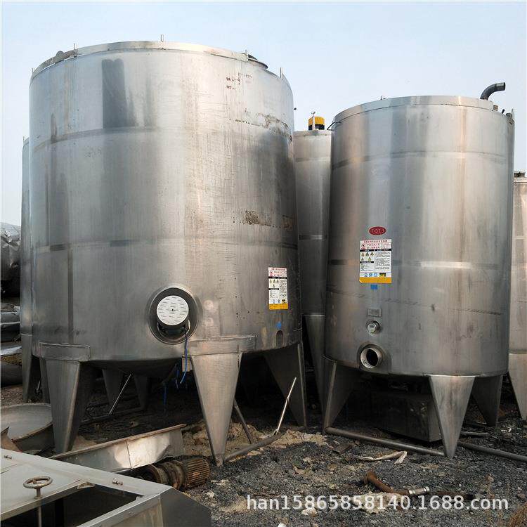 Supply of second-hand 500L pressure mixing tank, electric heating vacuum mixing tank, stainless steel fermentation tank