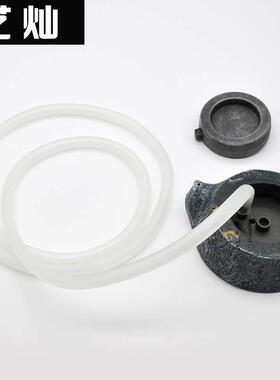 小石磨转球假山盆景鱼缸流水摆件造雾器风车水轮上水石磨盘抽水泵