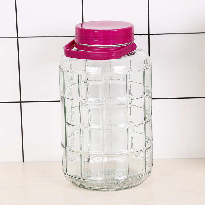 Bubble wine glass bottle, wine bottle, white wine bottle with tap, bubble wine bottle, wine bottle, checkered plum wine bottle, sealed bottle, glass jar