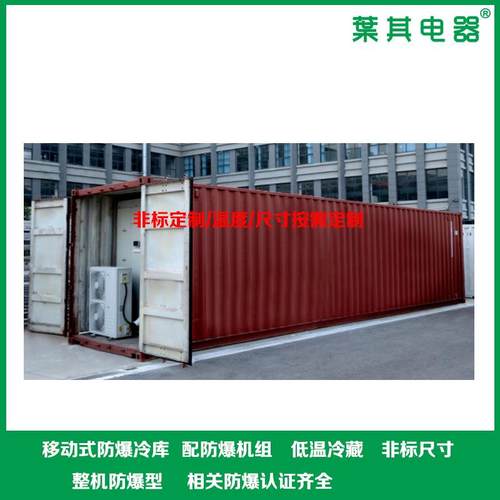 模块化防爆移动冷库双温区设计/智能温控支持户外存储模块化冷库 - 图2