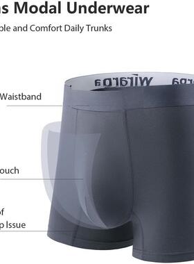 J 75142 Men's Breathable Anti-Bacterial Boxer Briefs 士抗