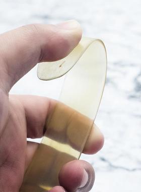 纯手工牛角软刀开 壳椰子取肉器椰子蛋椰青脱工椰具天然耗牛角子