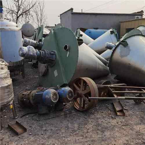 出售回收二手锥形双螺旋混合机10立方二手双螺旋锥形混合机 - 图2