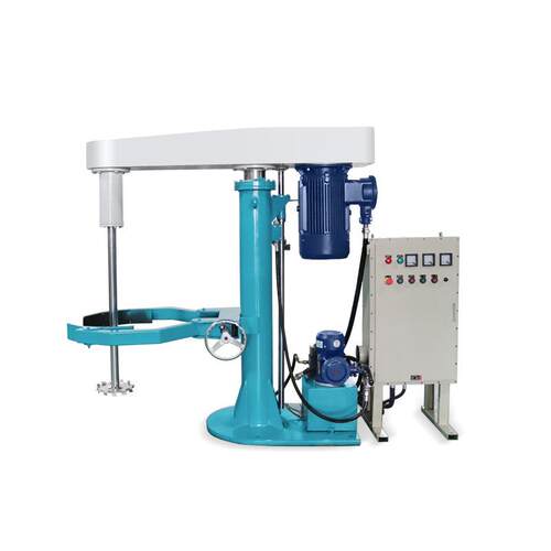 厂家供应高速分散机化工涂料高速分散机油漆抱桶式液压升降分散机 - 图3