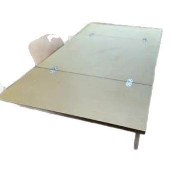 Household luxury wooden birch folding table easy to set up stall table push table student cram school simple table dining table desk desk desk