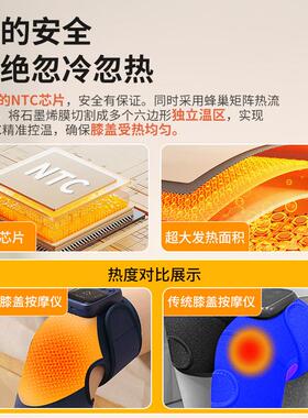 【送爸妈推荐】宫和膝盖热敷仪按摩仪护膝女关节发热老寒腿加热