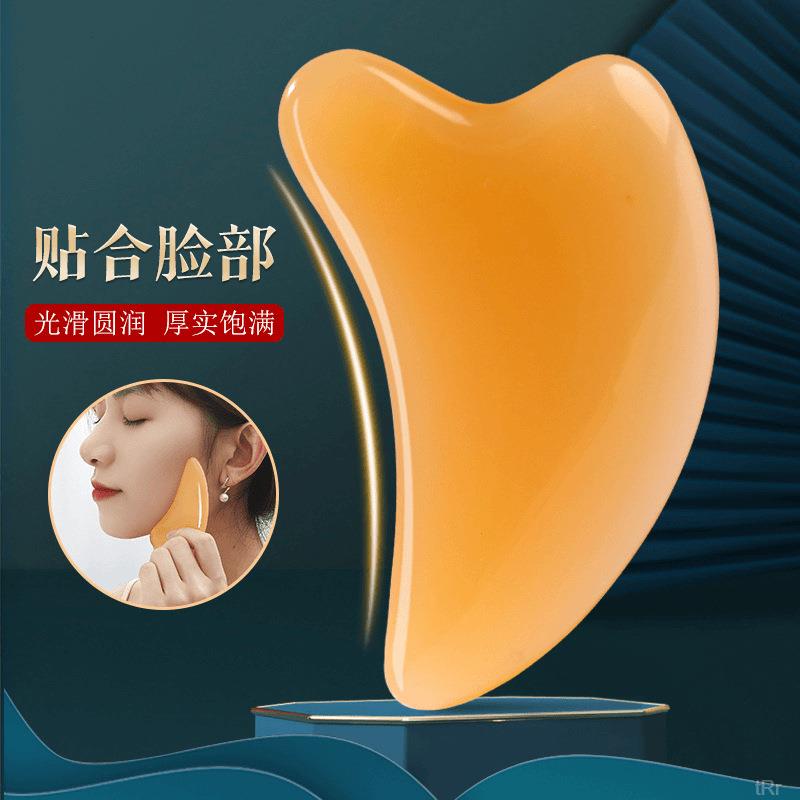 牛角刮痧板拨筋棒面部脸部专用全身通用按摩穴位点穴好物眼部便携 - 图2