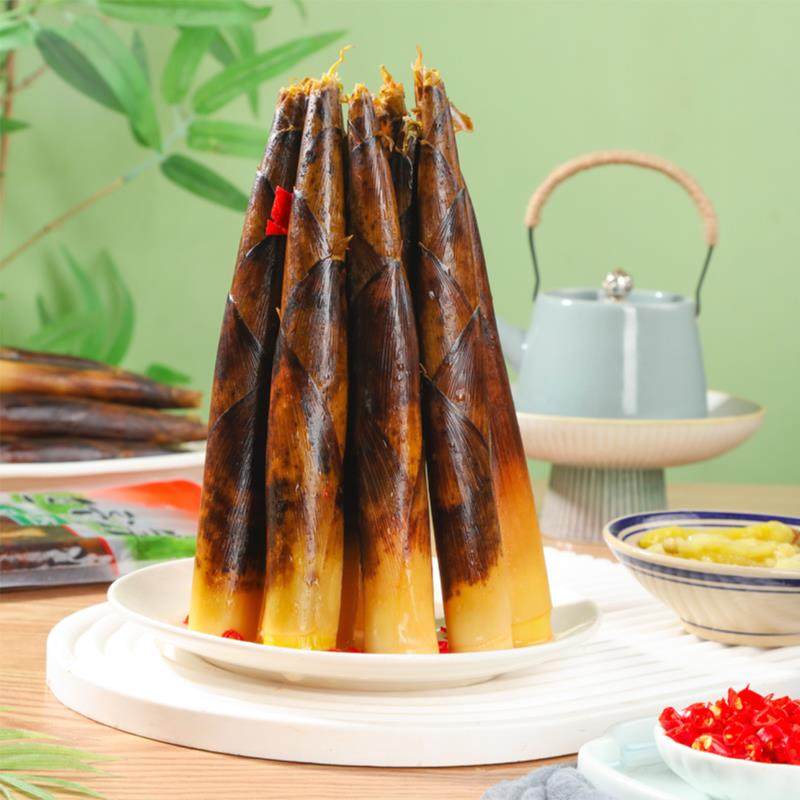 亚达手剥笋开袋即食2025新笋头茬嫩笋尖香辣味手撕笋泡椒味500g袋,淘宝优惠券,粉丝福利购,淘宝优惠卷