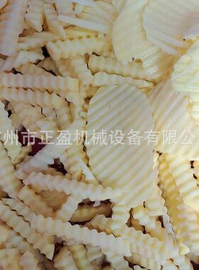 V型土豆片机速切波纹薯片机大型土豆萝卜切波浪片机
