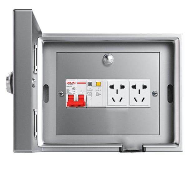 304不锈钢室双层电箱室外空开防水防腐充电箱配电箱明装开关户外,淘宝优惠券,粉丝福利购,淘宝优惠卷