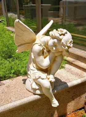 欧式花ttb-5402园庭摆院阳台婚庆观丘比特户外景创意小天使人物雕