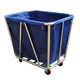 Hotel room stainless steel storage cleaning service car cone hand push hotel laundry room linen riding cart new