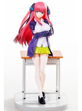 五等分的花嫁礼服金丝雀中野三玖景品手办模型礼物机箱摆件礼物