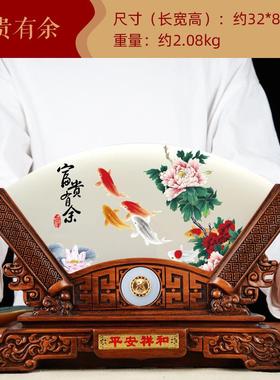 正品采购产品屏风饰品品，玉器艺，办室书房，客厅，电视公柜饰品