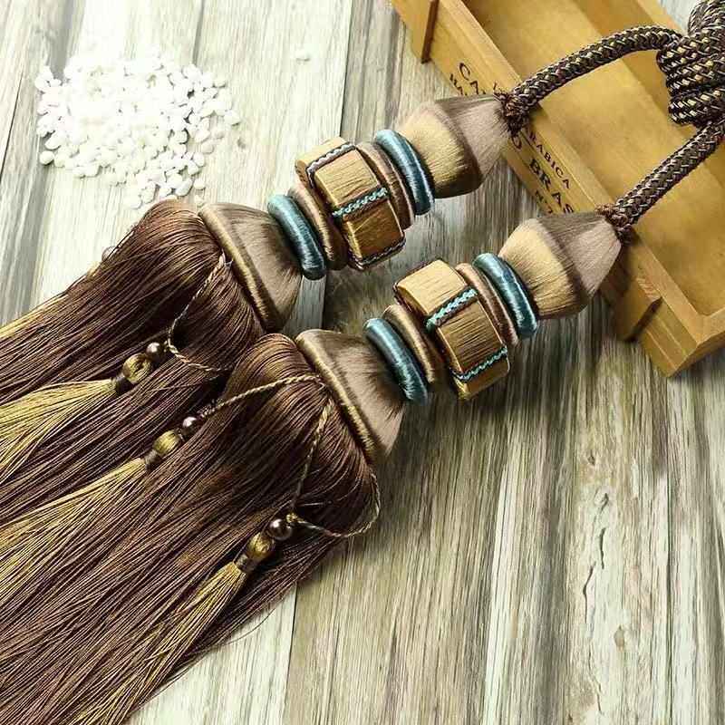 别墅捆窗帘绑带欧式窗帘挂球创意窗帘扣扎窗帘绑绳窗帘绳现货供应,淘宝优惠券,粉丝福利购,淘宝优惠卷