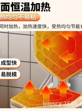 【厂家直销】梅花小蛋糕机模具鸡蛋仔机电饼铛炉摆摊创业小吃机器