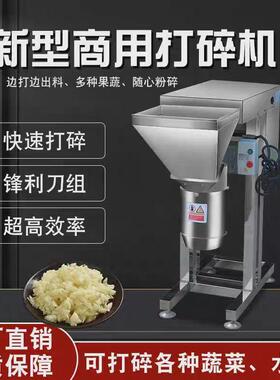 蒜泥机商用辣椒打碎机果蔬打碎机鲜干辣椒切碎机大蒜生姜打碎机