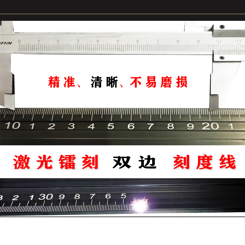 1米铝合金不锈钢1.2米5米Tt型尺90度直角尺广告工具丁字加厚 - 图1