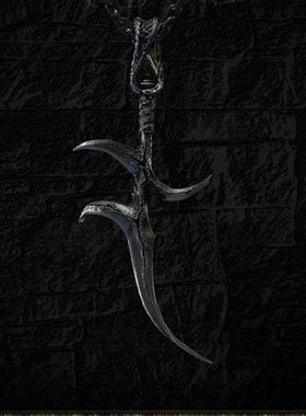 黑暗之魂梅琳娜黑刀吊坠老头环法环周边梅琳娜黑刀吊坠艾尔登项链